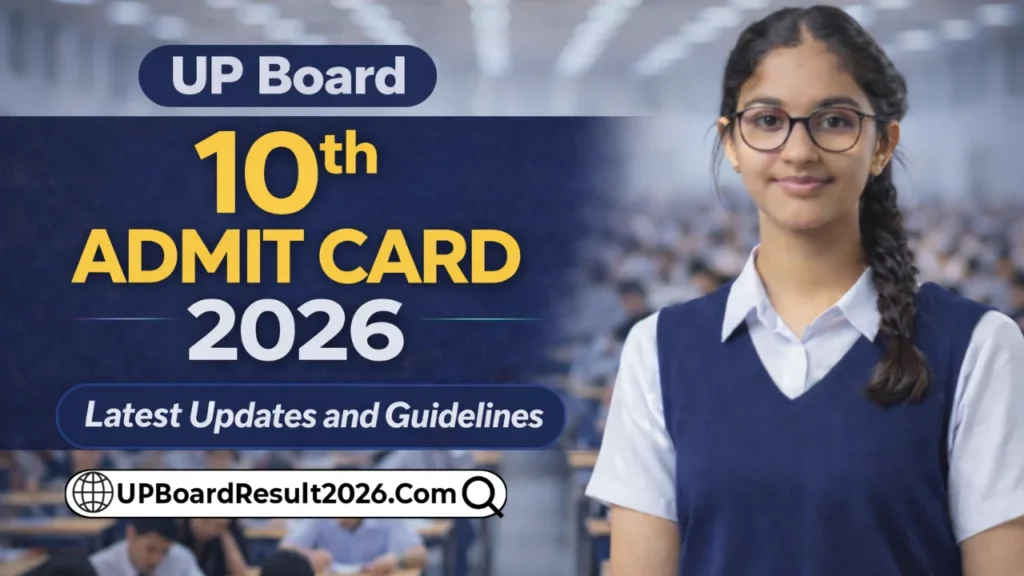 UP Board Class 10th Admit Card 2026