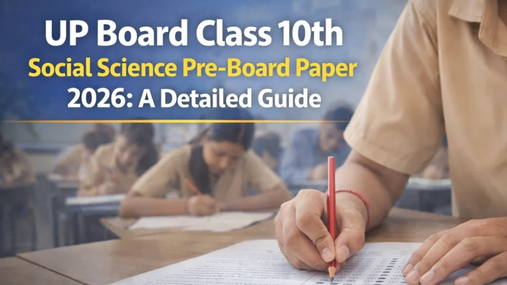 UP Board Class 10th Social Science Pre-Board Paper 2026