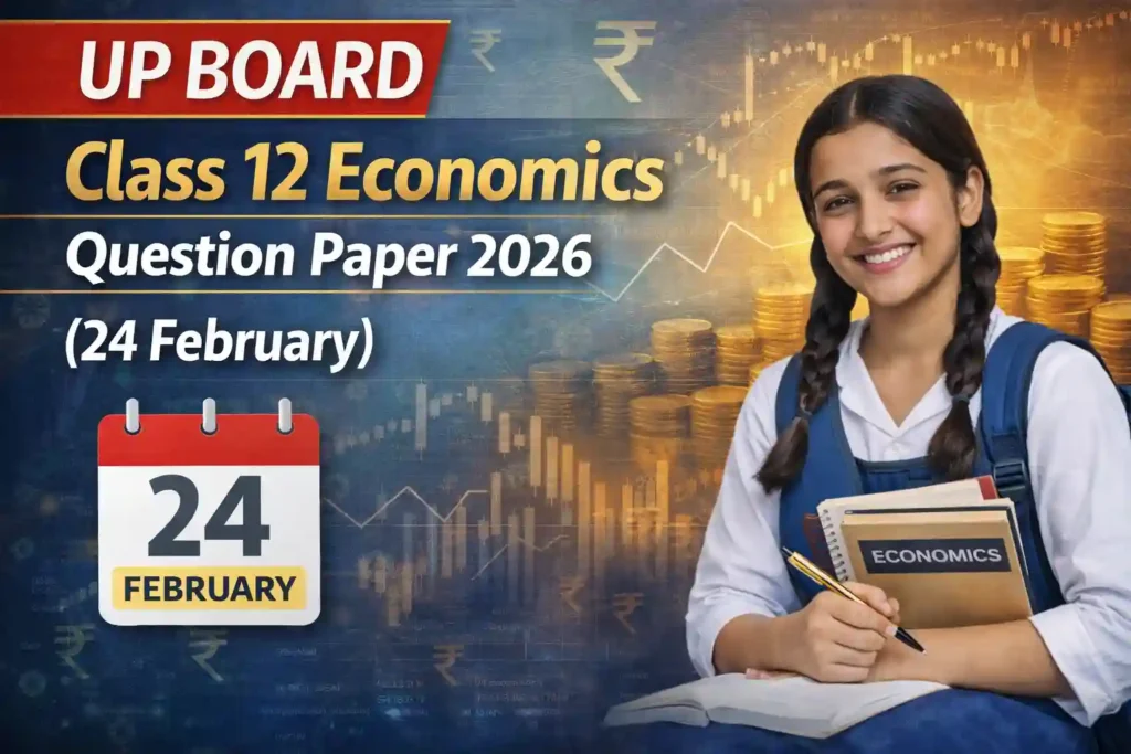 UP Board Class 12 Economics Question Paper 2026