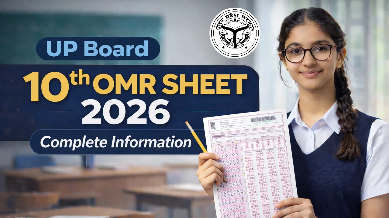 UP Board 10th OMR Sheet 2026