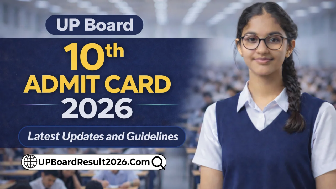 UP Board Class 10th Admit Card 2026