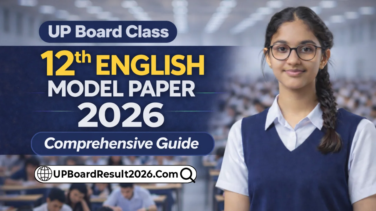 UP Board Class 12th English Model Paper