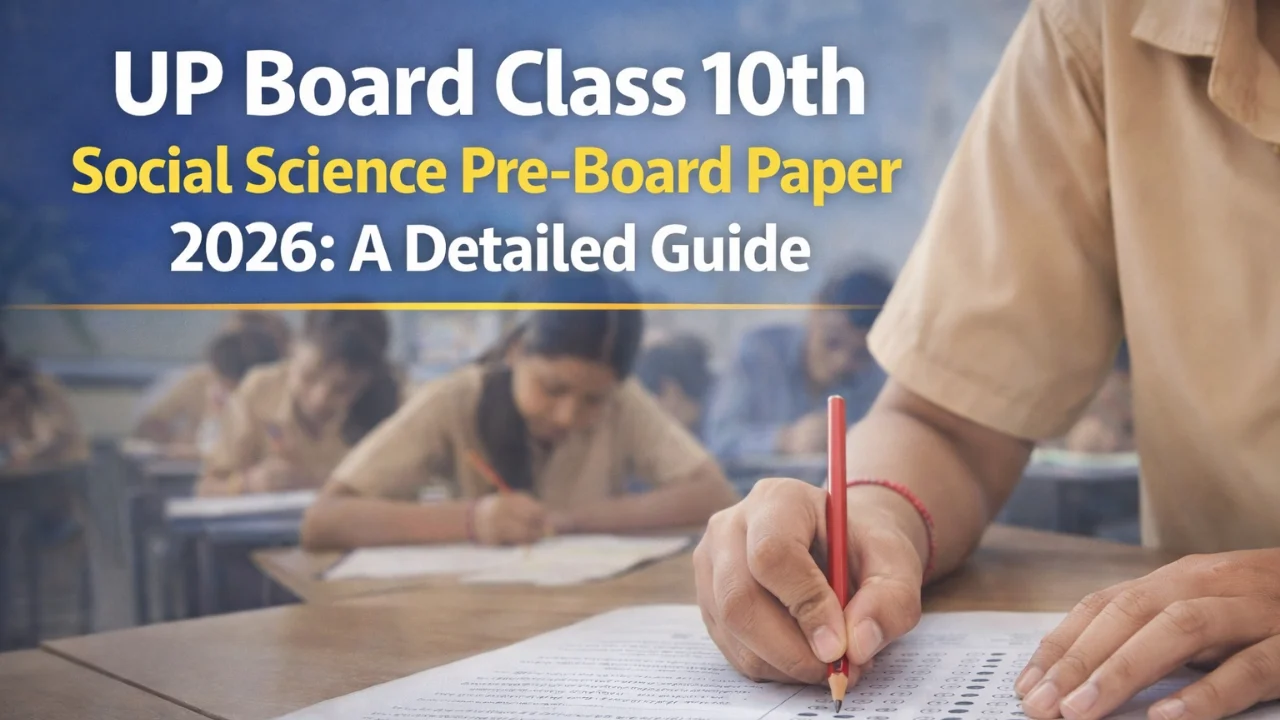 UP Board Class 10th Social Science Pre-Board Paper 2026