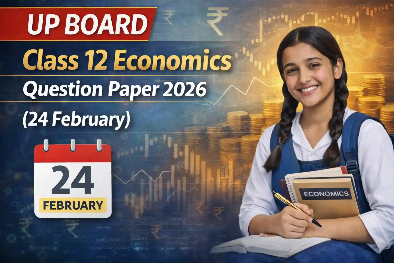 UP Board Class 12 Economics Question Paper 2026